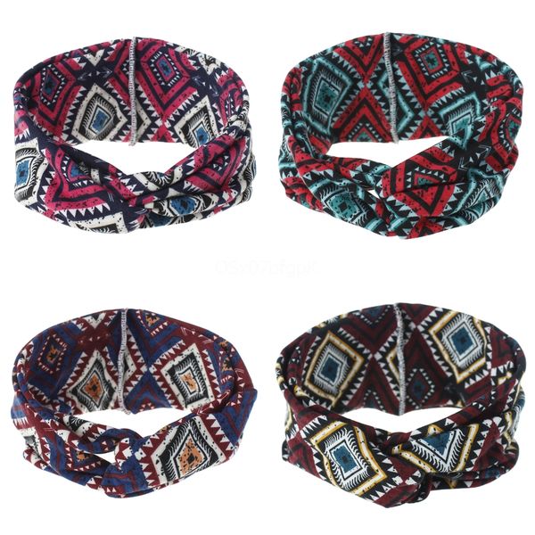 

повседневный цвет смеси knited шерстяной головной убор женщины дамы урожай headgear bohemia теплый белый hairband # 145, Silver