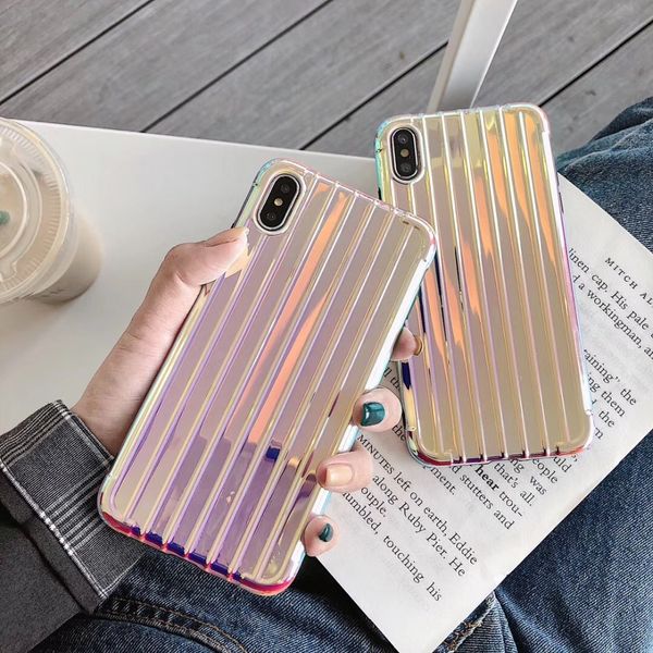 

squishy cool shinning printing laser soft tpu women phone cases for iphone 6 6s 7 8 plus x xr xs 11 11pro max mobile covers