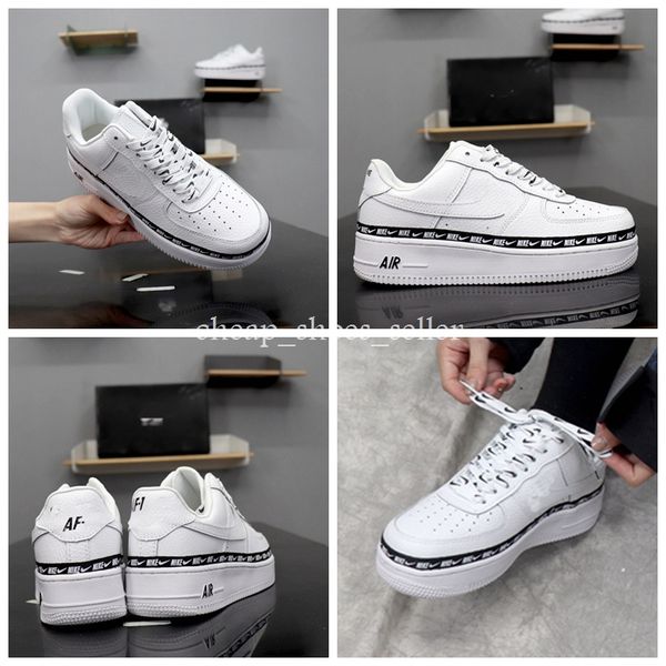 

New FORCES 07 LV8 UTILITY Premium Low Designer Skate Shoes Sports White Black Mens Trainers One Sport 1 Skateboard Men Womens Sneakers 36-45