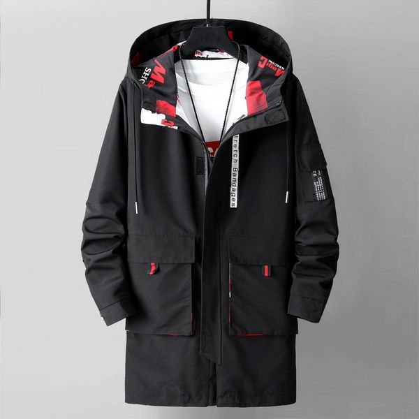 

plus size 4xl 5xl 6xl 7xl 8xl 9xl 10xl mens hooded jackets 1-30, Black;brown