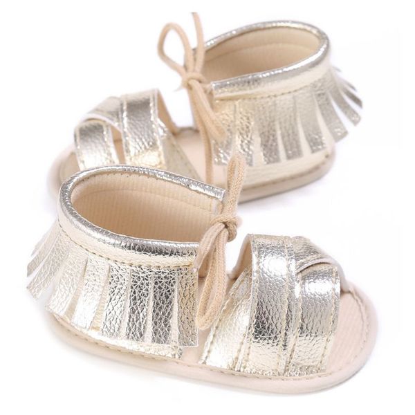 

sole non-slip summer prewalker shoes gold s, Black;red