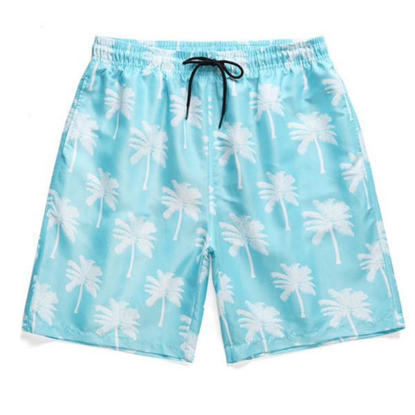 

men's shorts summer printed beach pants style loose casual large size, White;black