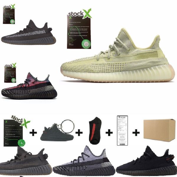 

kanye west static running shoes new israfil cinder desert sage earth tail light zebra womens mens trainers sneakers size 13 luxky j#006301