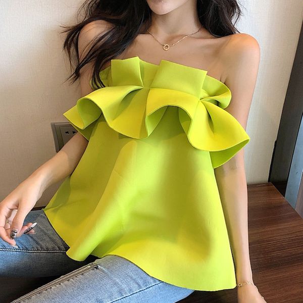 

одна шея без бретелек жилет пляж приморский отдых топ, White