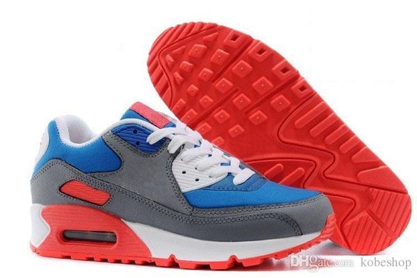 

2019 men sneakers shoes classic 90 mens running shoes women sports trainers classic air cushion brand sneakers designer chaussure36-45, Black