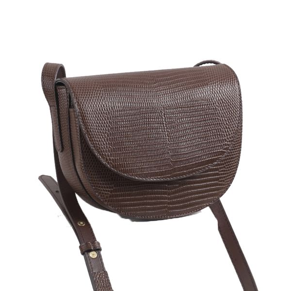 

genuine leather retro women bag female lizard grain shoulder bags women saddle bag crossbody handbag gn-sb-maxytc