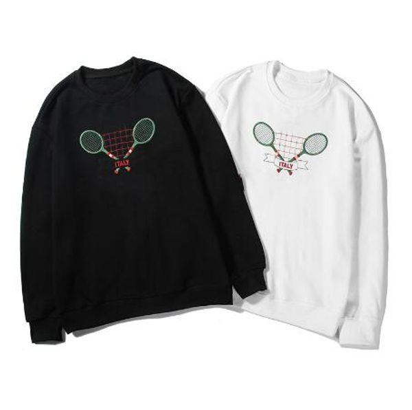 

luxury mens designer hoodies with letters embroidery fashion brand hoodies for men women sweatshirts autumn hoodies 2 colors wholesale, Black