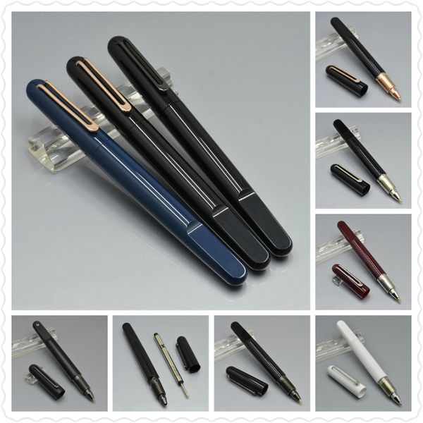 

m series resin roller ball pen / fountain pen school office stationery 4810 magnetic closing cap ball pens gift, Blue;orange