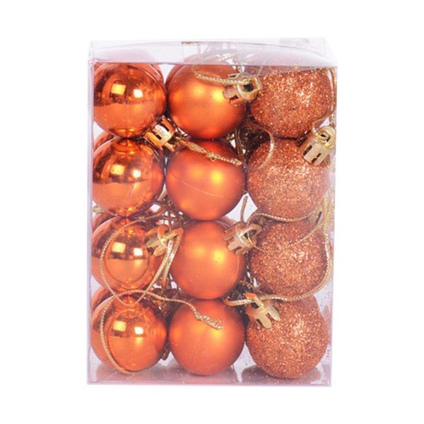 

christmas tree hanging glitter ornament balls party wedding decorations pack of (24pcs