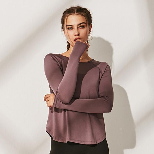 

long sleeve yoga sport sports gym women fitness t shirt gym sport wear deporte mujer shirt women, White;red