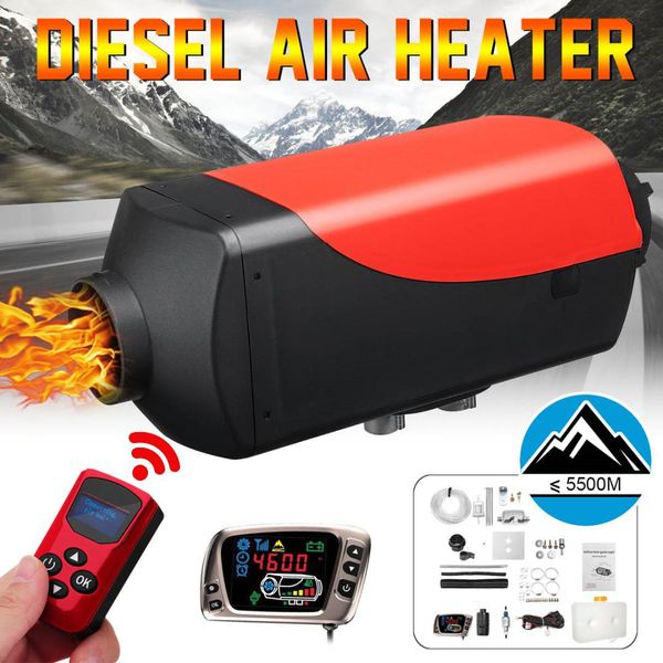 

12v 2kw diesels air parking heater air heating lcd switch with and remote control for trucks boats car trailer heater