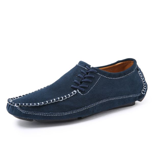 

2019 3 colors handmade men casual shoes zapatos hombre fashion party prom men loafers big plus size 46 47 mens loafers, Black