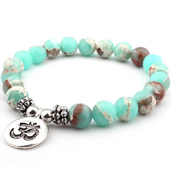 

diezi drop shipping boho statement 2018 new vintage mala beads yoga charm strand bracelet necklace for women jewelry, Black