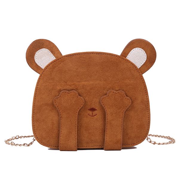 

shujin cute bear crossbody bags women 2020 new small handbags girls canvas zipper phone bag borsa da lovely shoulder bags