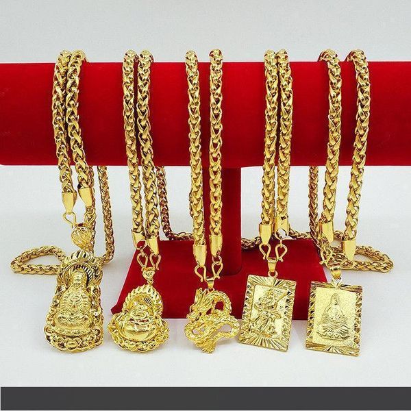 

китайский mens 18k позолоченный ожерелье 24" сеть ювелирных подарков, Silver