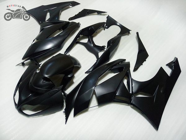 Aftermarket carenagens kit de Kawasaki Ninja 2009 2010 2011 2012 ZX6R planas chineses pretos kits carenagem 2009-2012 ZX6R ZX 6R 636 ZX636