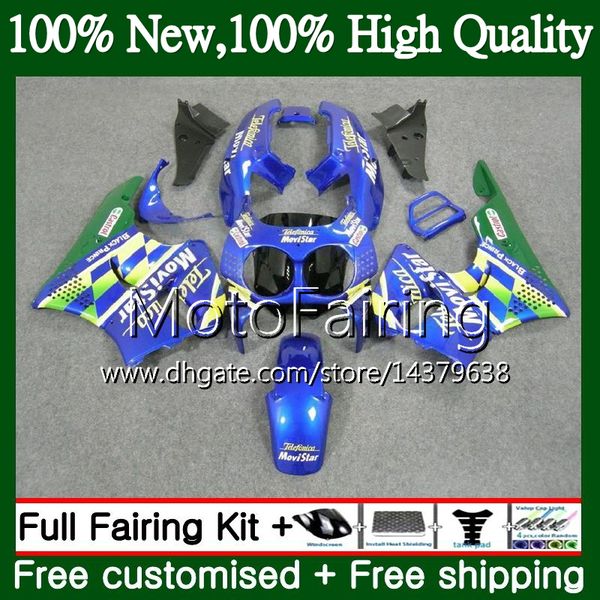 

body for honda cbr 893rr cbr900rr cbr893rr 94 95 96 97 71mf9 cbr 893 cbr900 cbr893 rr movistar blue 1994 1995 1996 1997 fairing bodywork
