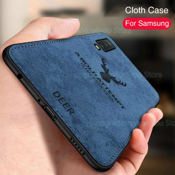 

fabric cloth phone cases for samsung m30s a10s a20s a30 a50 a70 for galaxy s10e s10 s9 s8 a6 a8 plus j4 j6 a7 a9 2018 back cover