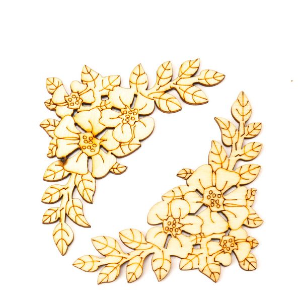 

смешанные кружева деревянные pattern скрапбукинг art collection craft для 4шт ручной работы аксессуары для шитья домашнее украшение diy