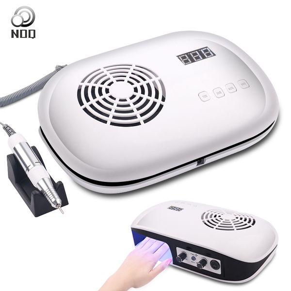

3in1 uv led lamp for manicure 72w nails dryer 36leds nail drill machine vacuum cleaner dust collector professional nail tools