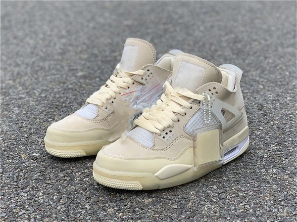 

2020 off authentic white 4 sp wmns sail разводят обувь man basketball муслин белый черный 4s limited спорт zapatos кроссовки с оригинальной