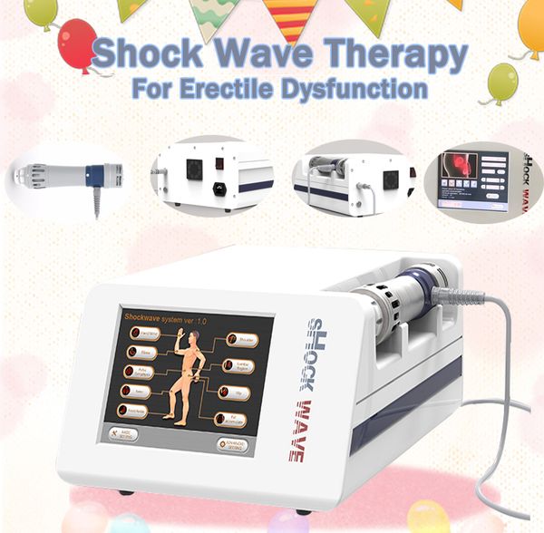 

portable gainswave and smart wave electronic shockwave therapy equipment with low intensity for erectile dysfuntion therapy
