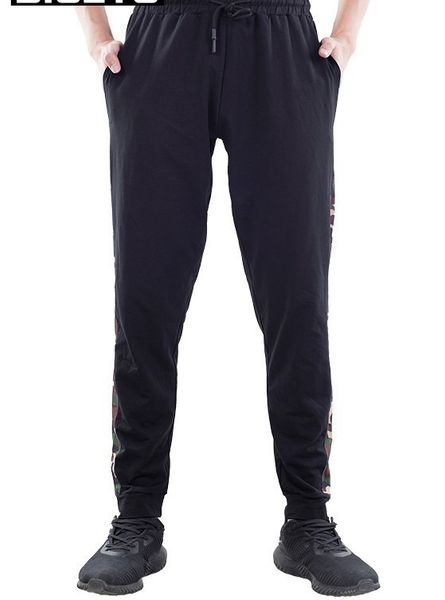 

new arrival men pants sports training high-elastic quick dry leggings mens fitness gym tights running trousers, Black;blue