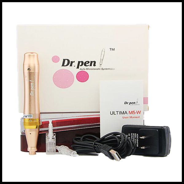 

EPACK DR. Ручка ULTIMA M5-W Derma Pen 5 Скорость Электрический Auto Microneedle Roller Dermapen с иглой Catridge