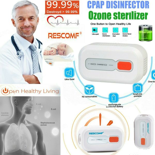 

cpap cleaner ozone sterilizer disinfector sanitizer sleepless sleep apnea copd *