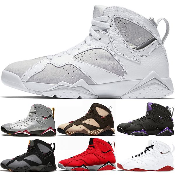 

7 7s basketball shoes mens trainers tinker alternate patta gmp men athletic sports sneakers outdoors size 8-13 ing