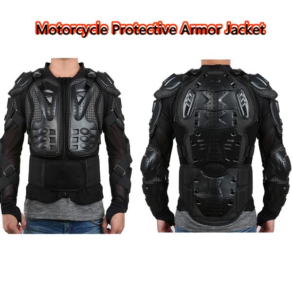 

1pcs motorcycle full body armor jacket motocross armor vest chest gear protective shoulder hand joint protection accessories