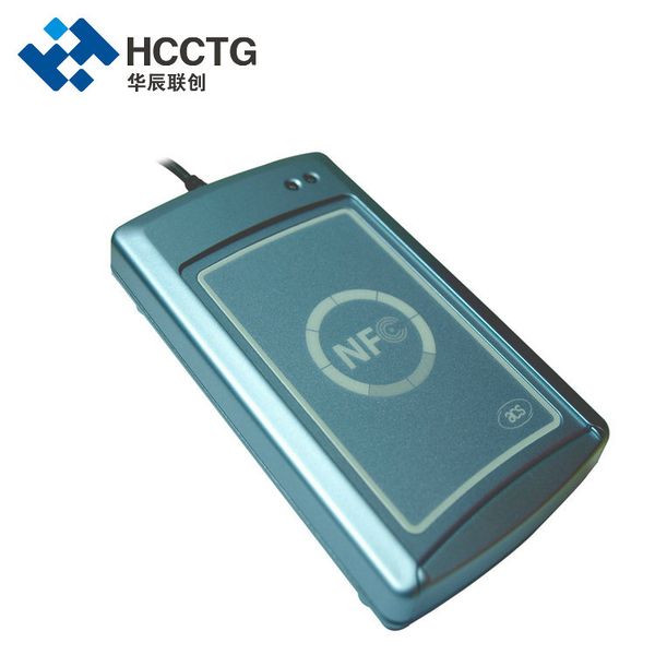 

mini 13.56mhz iso14443 external acs rs232 nfc smart card reader writer with sdk cd acr122s