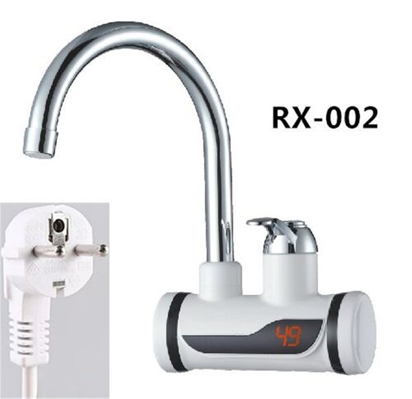 2020 Rx 002l Digital Display Instant Hot Water Tap Fast Electric