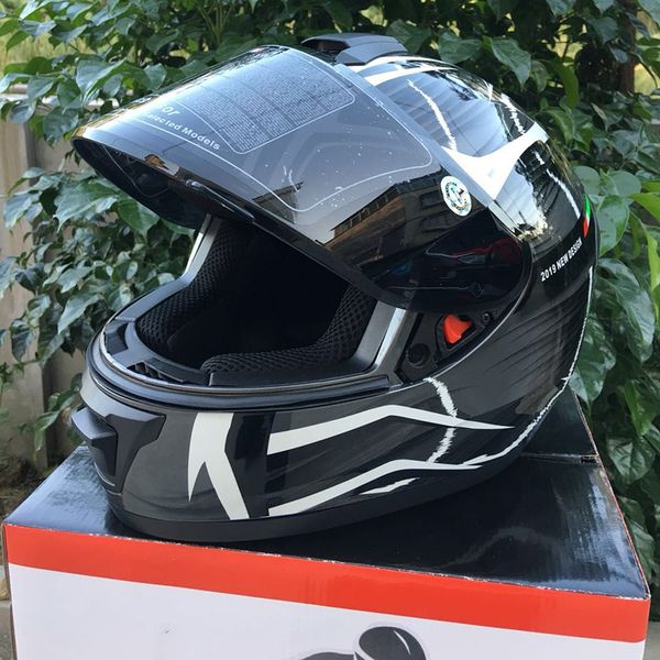 

motorcycle helmet male and female summer season personality cross country vehicle racing anti fog full face helmet fast