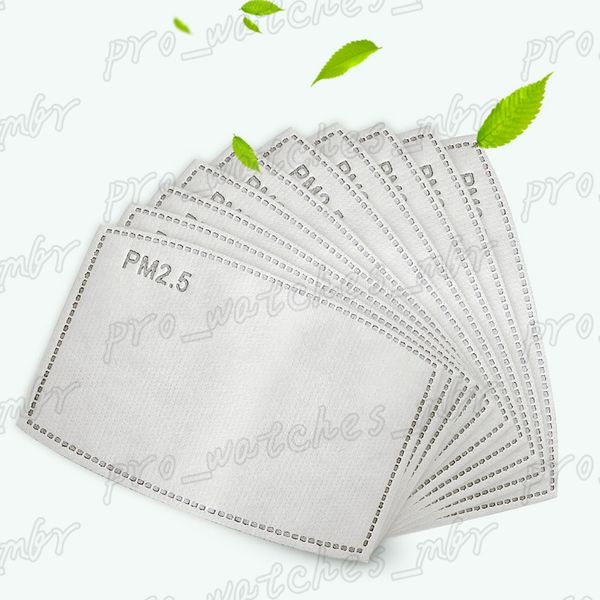 

5-слойная защитная PM2.5 активированный уголь одноразовые маски прокладка безопасная Антипылевая дышащая маска для лица замена Pad H070