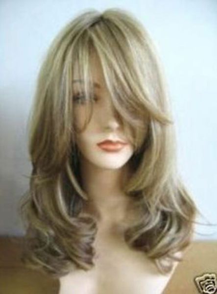 

popular cosplay wig stylish long curly healthy party wig wigs, Black