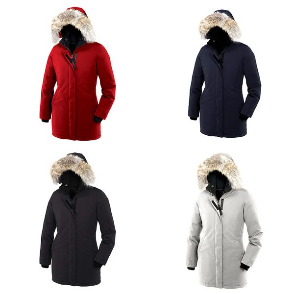 

Енот меховой зимний зимний пуховик согреться гусиное пальто с капюшоном женская