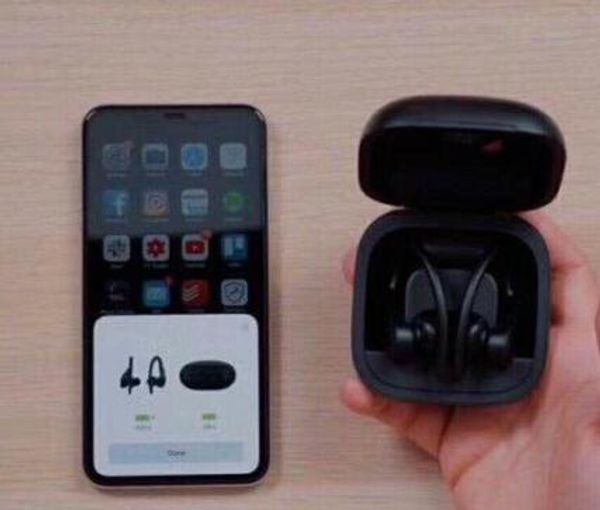 

2019 new power pro wirele earphone mini bluetooth headphone with charger box power di play tw wirele head et drop hiping