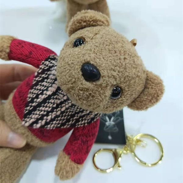 

key chain мультфильм медвежонок стиль сумка аксессуары мини fragrance кукла мешок подарки подвеска небольшой портативные плюшевые игрушки ав