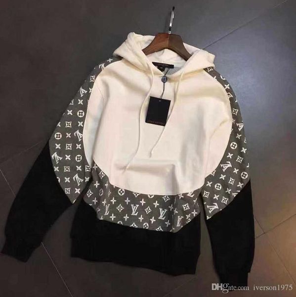 

2020 new arrival designer womens mens winter casual brand hoodies fashion pullover streetwear asual hoodies b104103d, Black