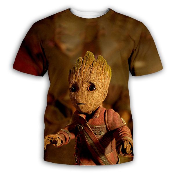 

2020 fashion men s luxury mens designer t shirts t shirt tshirt personality 3d printer grut tree spirit t-shirt mens clothes clothing tee, White;black