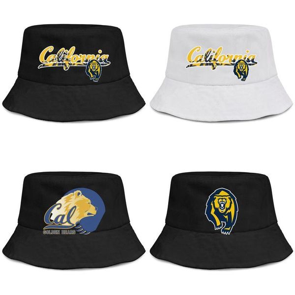 

california golden bears football logo mens and women buckethat styles running bucket baseballcap coconut tree, Blue;gray