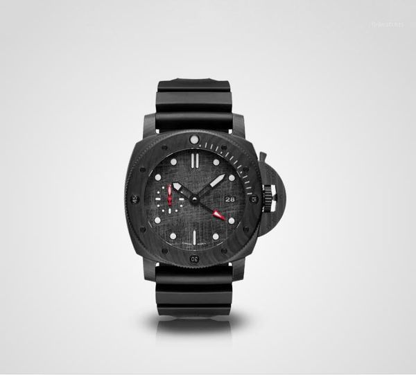 

pam0103 luxury men watches automatic movement rubber strap men waterproof wristwatches luxury men 47mm watches v71, Slivery;brown