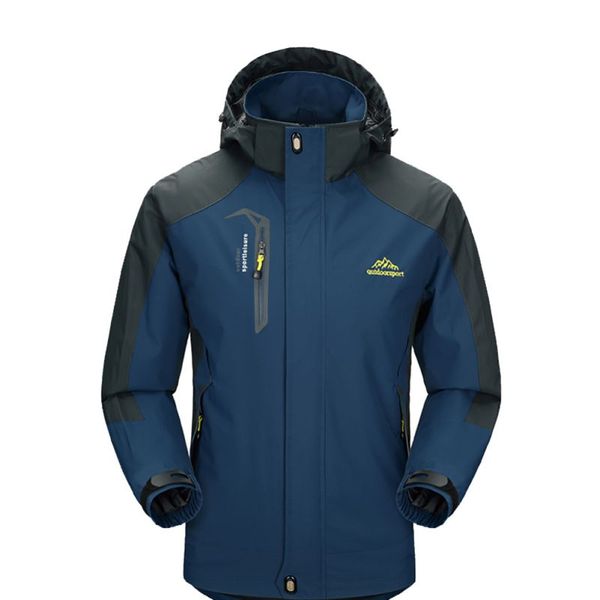 

men's waterproof jackets outdoor softshell removable hat sport clothing trekking camping hiking male bike ski jacket sale