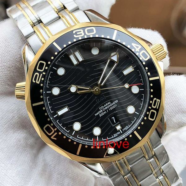 

Top Luxury Mens часы для мужчин Профессиональный Sea Diver Watch автоподзаводом 42мм Керамические ободок Мастер Водонепроницаемые Наручные часы