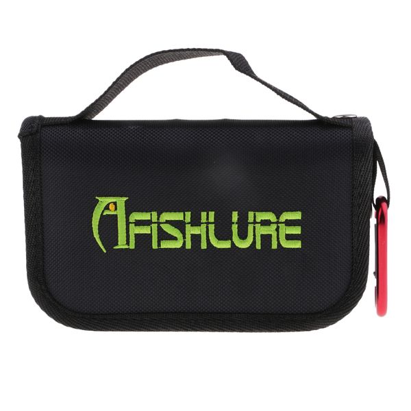 

lure fishing bags pockets storage spoons baits jigs cast spinners lure pouch