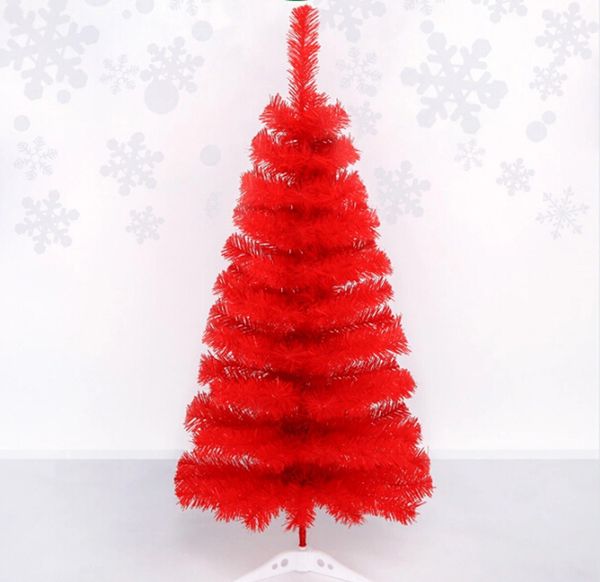 

event party christmas xmas tree 90cm red mini heavy pine artificialchristmas tree