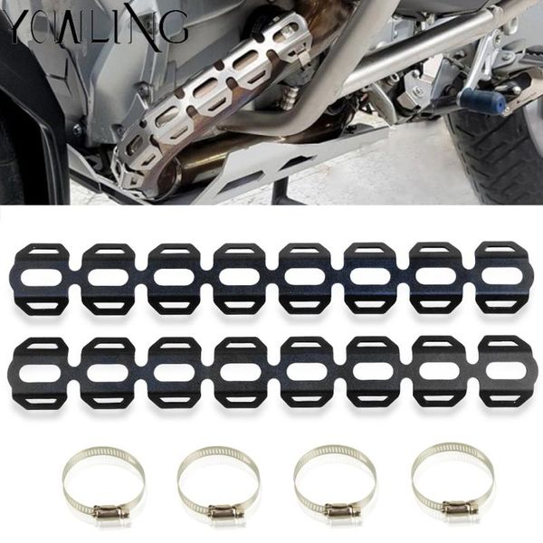 

f 700 gs motorcycle exhaust muffler pipe leg protector crash heat shield cover for f700gs 2013 2014 2015 2016 2017 2018 2019