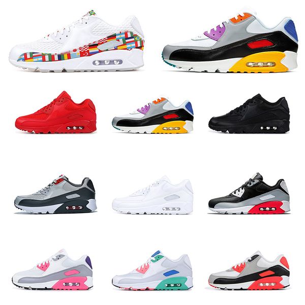 

classic 90 90s viotech se sports running shoes for men 90s white infrared south beach triple black outdoor athletic women sneakers off 36-45, White;red