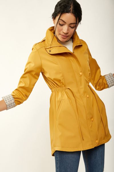 

happiness ist. women's navy blue beli gusset trench dd00343, Tan;black